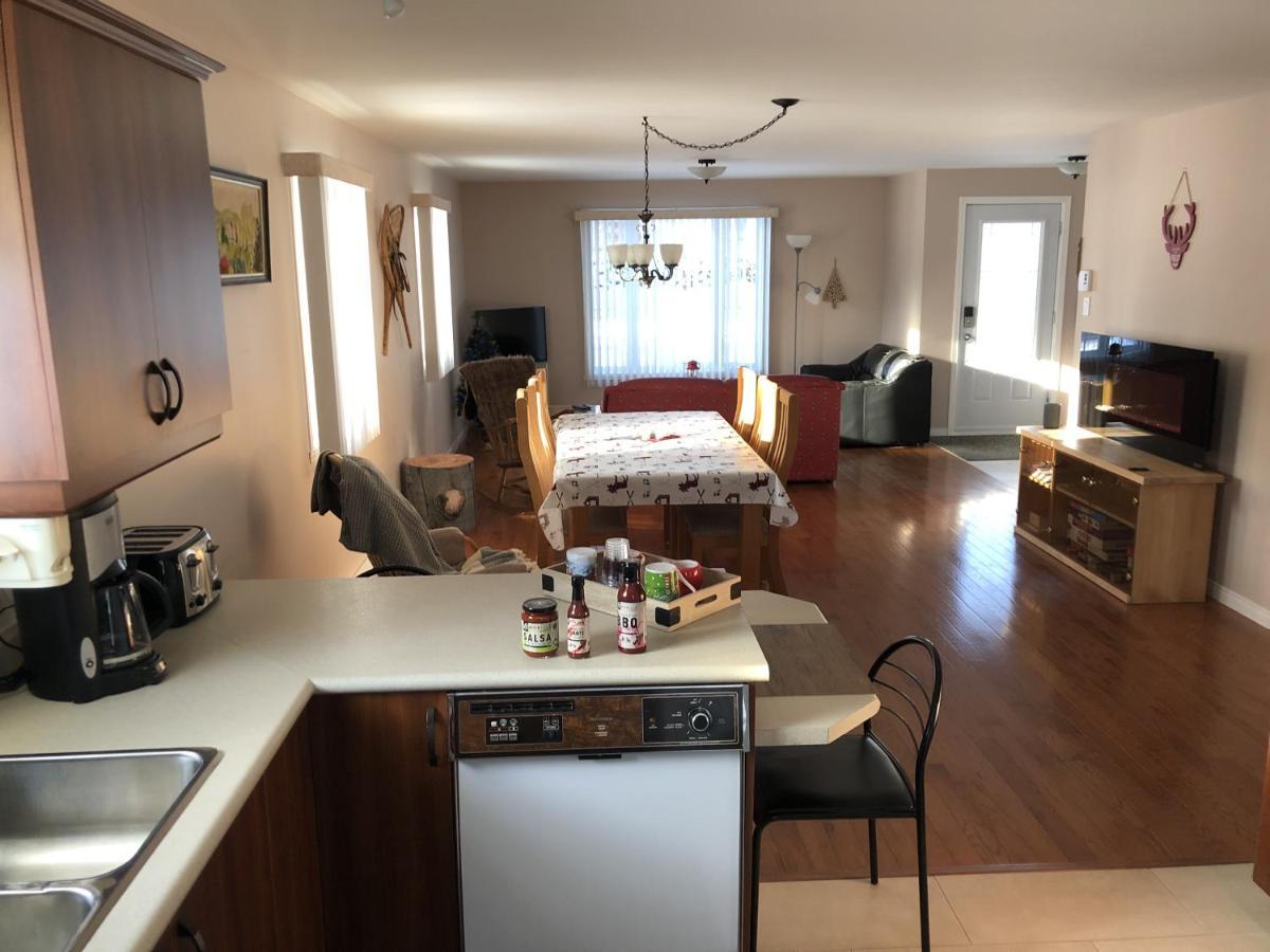 Le Chalet De Claude, Au Pied Des Monts-Valin Saint-David-de-Falardeau ภายนอก รูปภาพ